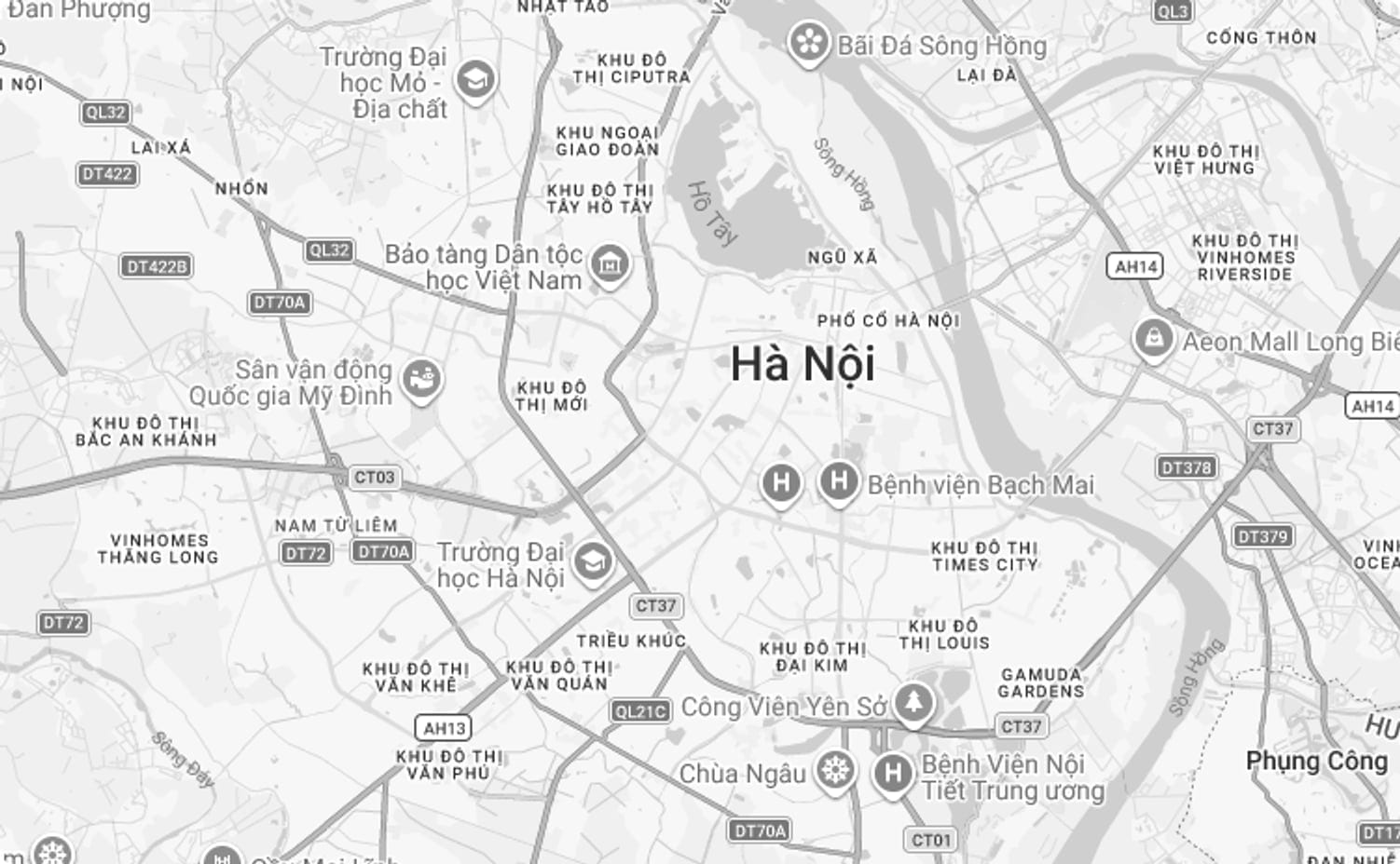 Bản đồ tới HOÀI